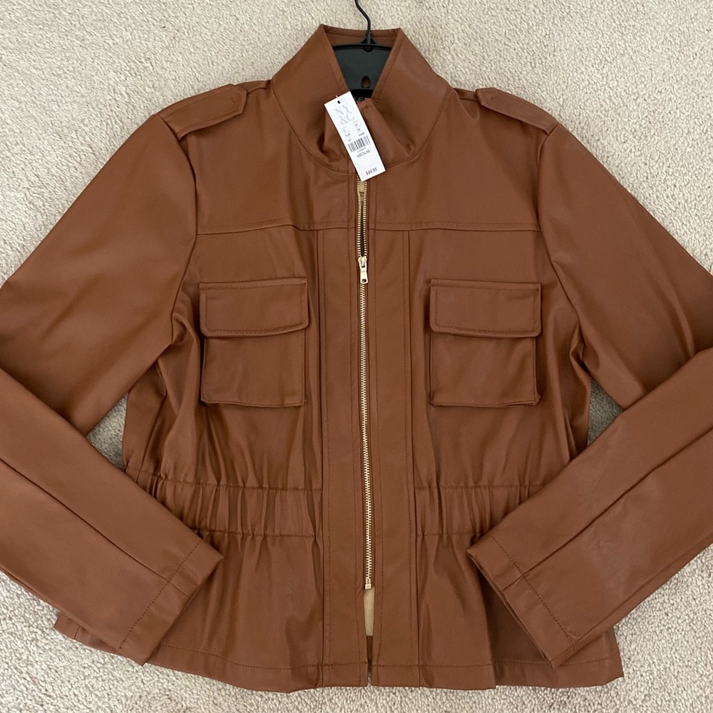 New York & Co Faux Leather Jacket